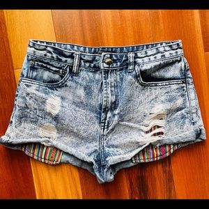 Forever 21 denim shorts